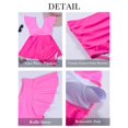 thumbnail image 2 of Traje de baño Tankini Edelqual para mujer, talla grande, rosa, 2 of 6