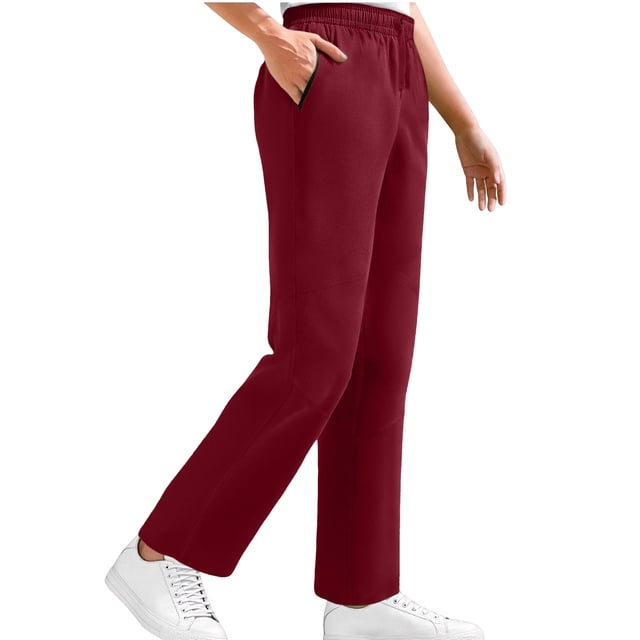 aidice Womens Cargo Pants Wide Leg High Waisted Drawstring Casual Workout Athletic Running Trousers with Pockets
