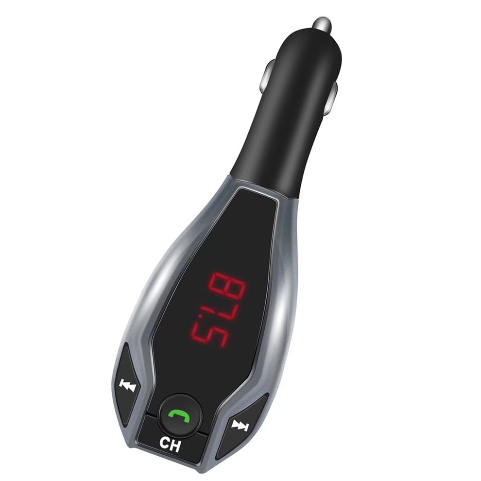 X7 Car Cigarette Lighter Calling FM Radio Transmitter MP3 Music Player