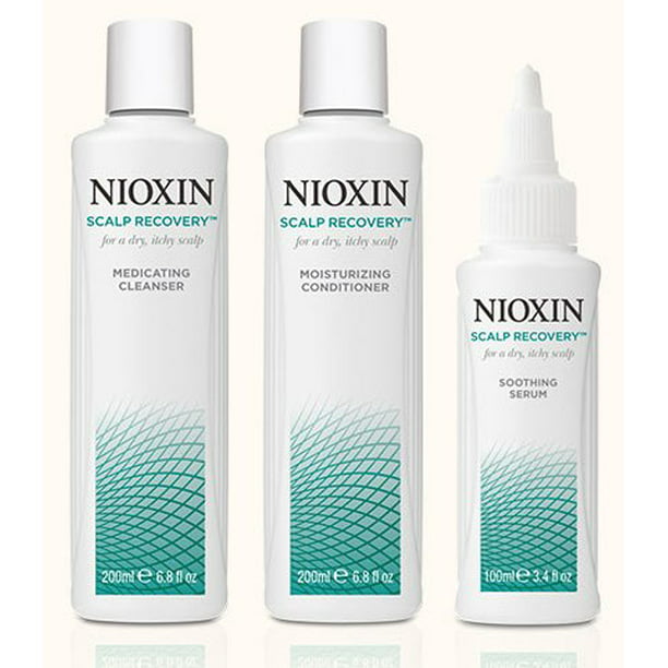 Nioxin - Nioxin SCALP RECOVERY Starter KIT for Itchy Flaky Scalp ...