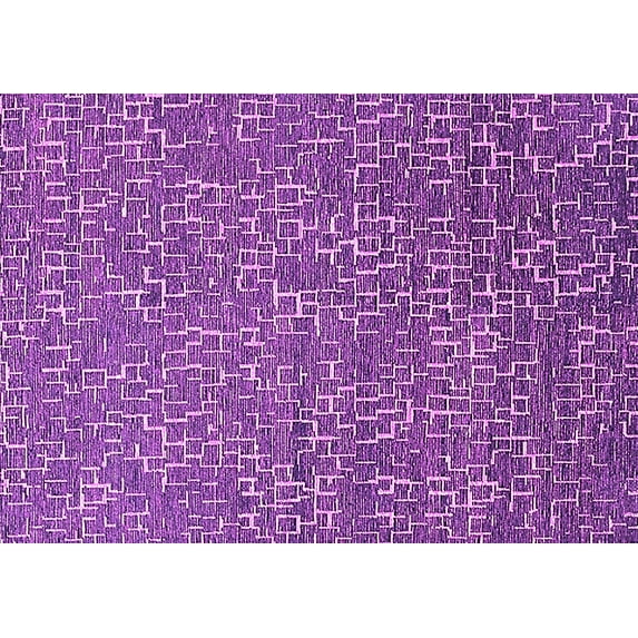 Ahgly Company Indoor Rectangle Oriental Pink Industrial Area Rugs, 7' x 10'