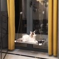 thumbnail image 4 of Percha para Ventana de Gato - Hamacas para Ventana de Gato, Cama para Gato Que Ahorra Espacio, Asiento de Seguridad para de Mascotas Que Sopo - Ventosa de 65 mm Sunnimix Hamaca de gato, 4 of 8