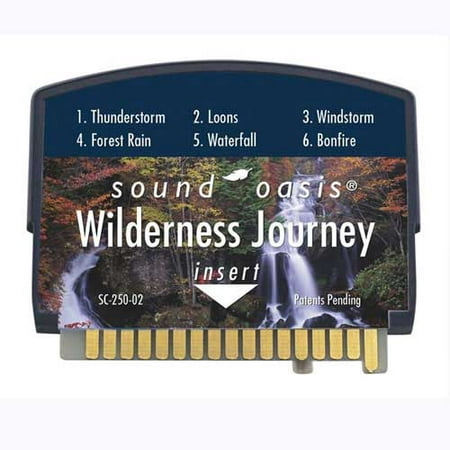 Sound Oasis Wilderness Journey Sound Card for the S-550-05 Sound Therapy