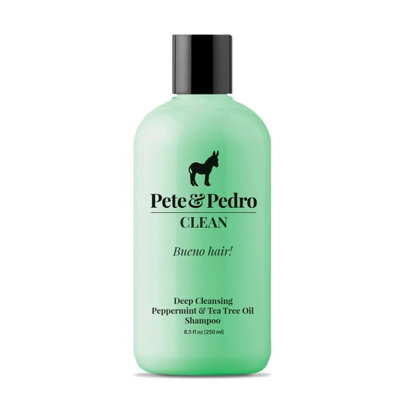 Pete & Pedro CLEAN Shampoo - Tea Tree Oil & Peppermint Oil Shampoo, 8.5 oz.