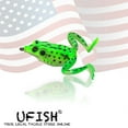 thumbnail image 2 of UFISH Bass Fishing Frogs, Soft Frog Lure, Topwater Frog Lure, 2 of 9