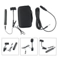 thumbnail image 2 of Portable 3 Pin 4 Pin Wired Sax Microph Omnidirectional For Music Instrument Mini Plug Saxophone Microphones Universal A, 2 of 10