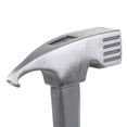 thumbnail image 3 of Martillo de camping con cordón colgante y agarre cómodo, tienda de campaña de metal de acero gris, 3 of 7