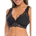 thumbnail image 3 of No Boundaries Women's Lace Push Up Bralette, 3 of 3