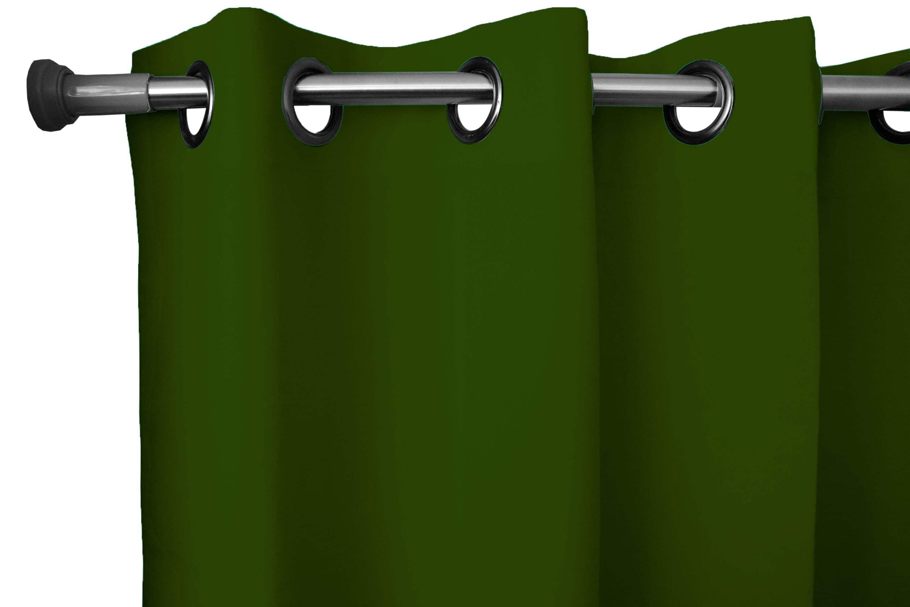 55" Tall Grommet Blackout Solid Poplin 56" Wide Curtain