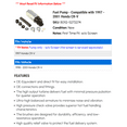 thumbnail image 2 of Fuel Pump - Compatible with 1997 - 2001 Honda CR-V 1998 1999 2000, 2 of 2