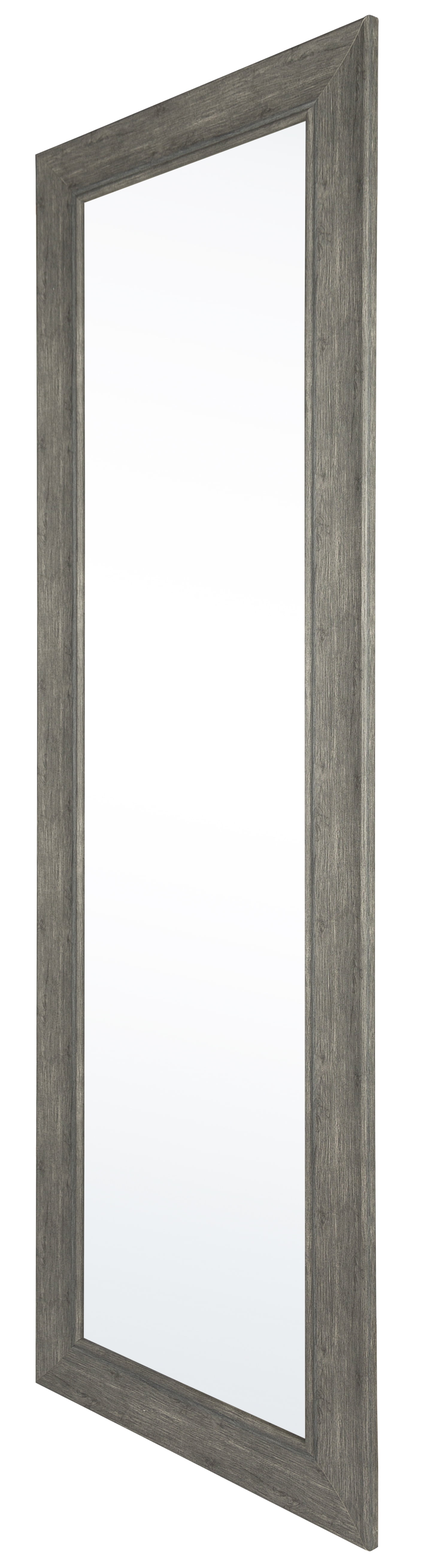 Mainstays Full-Length Rectangular Mirror, 17Inx53In, Rustic Grey