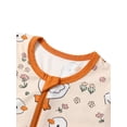 thumbnail image 7 of WIBACKER Bamboo Viscose Baby Convertible Footie Pajamas, Sleep and Play Footed Zipper Sleeper for Baby Boys - Duck, 7 of 7