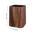 thumbnail image 2 of HOOWIFFY Brown Compost Bin For Kitchen Large Capacity Easy To Clean 1Set, 2 of 6