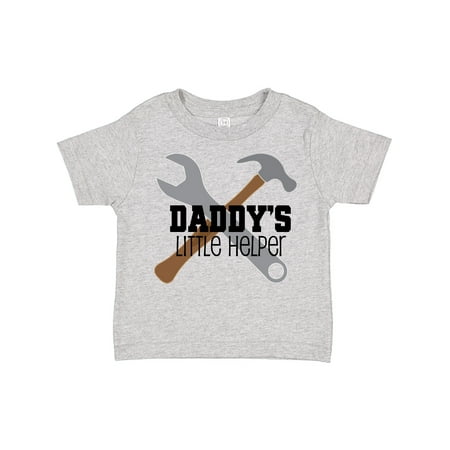 

Inktastic Daddy s Little Helper Tool Set Gift Toddler Boy Girl T-Shirt
