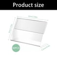 thumbnail image 5 of Acrylic Identification Card Holders Set Of 50 Suitable For Functions And Business Needs, 5 of 11