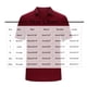 thumbnail image 2 of pstuiky camisetas de hombre, Blusa informal de manga corta con cuello en V, transpirable y abotonada para hombre camisetas de hombre s, 2 of 4