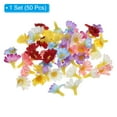 thumbnail image 3 of Uxcell 0.98" Artificial Sunflower Flower Heads, 50 Pack Silk Sunflower Fake Heads for Wedding DIY Craft, Multi-color, 3 of 6