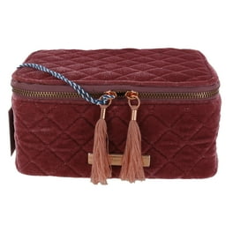 Tartan and twine makeup bag rose gold hotsell