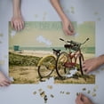 thumbnail image 3 of Lewes, Delaware, Bicycles and Beach Scene (1000 Piece Puzzle, Size 19x27, Challenging Jigsaw Puzzle for Adults and Family, Made in USA), 3 of 4