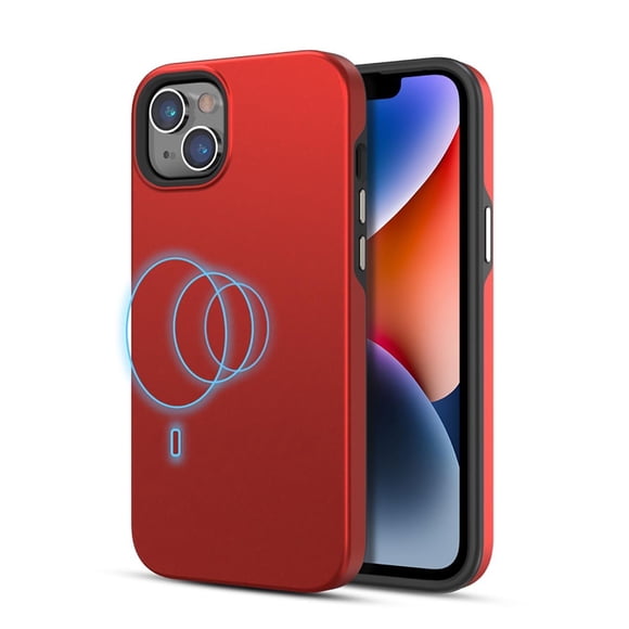 Funda MYBAT Fuse con MagSafe para iPhone 14 PLUS - Roja