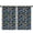 Dinosaur and Text, variant on Blackout Kids Curtains,Dinosaur and Text Navy Blue Pattern Children's Insulated Curtains Set Of 2,Bedroom Essentials,Toddler Room Decor 52"x84"