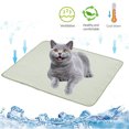 thumbnail image 4 of Pet Cooling Mat, Summer Dog Cooling Mat Washable Self Cool Pad for Small Dogs and Cats, Portable Breathable Pet Sleeping Pad for Crate, Bed, Indoor & Outdoor Floor, 4 of 8