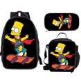 thumbnail image 1 of Animal Forest Student Bag, Youth Backpack, Student Backpack Three-piece Set-SinKeeU, 1 of 3