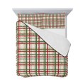 thumbnail image 7 of Green Red Checkered Twin XL Size Down Alternative Comforter,Lightweight Comforter Quilt Bedding Set with Pillow Shams Farmhouse Christmas Winter Striped All Seasons Bed Comforter Duvet Insert 68"x98", 7 of 7
