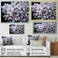 thumbnail image 4 of Designart "Lavender Winter Snowdrops I" Snowdrops Floater Framed Canvas Wall Art, 4 of 5