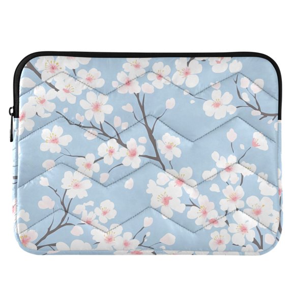 ALAZA Cherry Blossom Blue Pattern Laptop Sleeve Case for 13-14 Inch Computer Cover Bag Medium