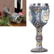 thumbnail image 4 of Copa Para beber ANGGREK de Vino de Resina Y Acero inoxidable vintage Duradera, 4 of 8