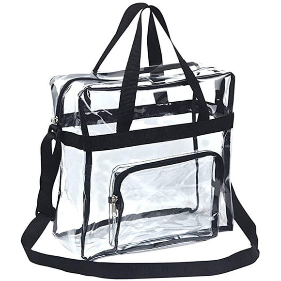 Transparent high-grade tote bag plastic pvc bag shoulder backpack shopping bag jelly gift bag