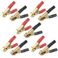 thumbnail image 1 of Clips para cables de batería, 10 piezas Clips para cables de batería Abrazadera para cables Abrazaderas de cocodrilo para automóvil Probadas y confiables, 1 of 8