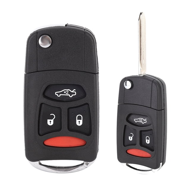 Entrada Sin Llave Remota, Control Remoto Remoto Control Remoto Reemplazo de Batería de Llave Fob, Carcasa Llave de Llave, Botón 3 para Hombres de Llave de Automóvil