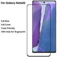 thumbnail image 3 of Tempered Glass For Galaxy Note 20 Screen Protector, 9H Tempered Glass, Ultrasonic Fingerprint Compatible, 3D Curved, HD Clear for Samsung Galaxy Note20 Glass Screen Protector - (2-Pack), 3 of 3