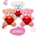 thumbnail image 4 of PELUCHERIA | Oso Wally ILY Rosa 27 cm. Osito de Peluche con corazón, 4 of 5