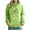 Green4, variant on Diufon Women's Christmas Hoodie Cute Printed Long Sleeve Cozy Drawstring Pullover Sweatshirts Fall Winter Warm Tops