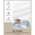 thumbnail image 2 of Marble Blue Chair Seat Covers for Dining Room Stretch Chair Seat Covers Set of 6, Modern Abstract Ink Painting Luxury Chair Seat Protector Cushion Slipcovers for Kitchen Restaurant Office, 2 of 6