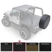 Smittybilt 773215 Spare Tire Cover for All Jeep� Wranglers, Denim Black, Large 30"-32"