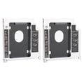 thumbnail image 3 of DVD Adapter Case,2Pcs 2nd SSD HDD Hard Disk Drive Enclosure Hard Disk Drive Box Quality You Can Trust, 3 of 9
