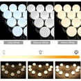 thumbnail image 2 of Radiant Beauty, Hollywood-Style Led Vanity Mirror Lights With Adjustable Brightness, Energy-Saving Features, And Dimmable Bulbs, Elevate Your Makeup Game In Your Dream Dressing Room Or Bathroom, 2 of 6