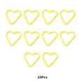thumbnail image 2 of LLavero de mosquetón de aleación 10X, tamaño compacto, larga duración, organización exquisita, bolsa de superficie lisa, gancho, Clip para Ropa, zapatos y accesorios Miscelánea Amarillo Minnieouse  AP018266-07, 2 of 6
