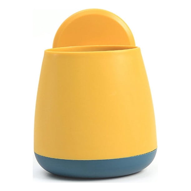Matsuzay Soporte para cepillos de dientes, estante organizador montado en la pared, estante de almacenamiento sin perforaciones, artículos Almacenamiento y organización del hogar