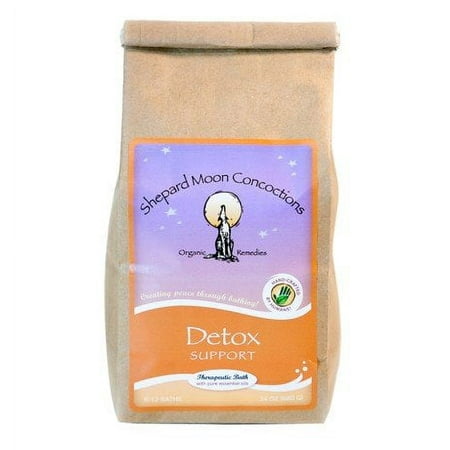 Shepard Moon Concoctions Epsom Salt Bath Remedies Detox Support Bath 24 oz Bag