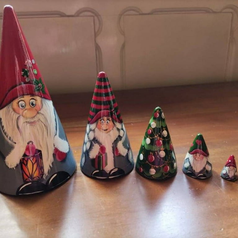 Gnome cheap nesting dolls