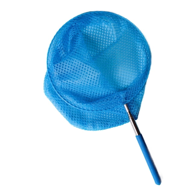 Pcksrro Produits de Nettoyage pour la Maison en Promotion! Filet de Nettoyage pour Piscine 2 Pcs Été en Acier Inoxydable Enfants Filet de Pêche Rétractable Jouets de Plage Extérieurs Sac en Filet Filet Anti-Punaises de Parc Feuille de Triche Filet 7 Couleurs au Choix