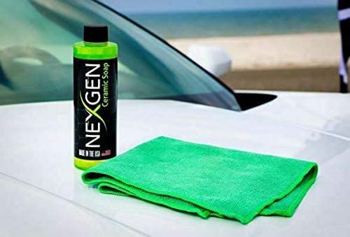Nexgen Premium Car Wash Soap - Build Ceramic Coating During Wash on Cars,  Trucks, Boats and Bikes 16 oz 
