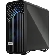 Fractal Design Torrent RGB Black E-ATX Tempered Glass Window High-Airflow Mid Tower Computer Case