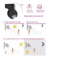 thumbnail image 3 of Pir Détecteur de Mouvement Infrarouge 180 Degrés Extérieur Étanche, 3 of 5