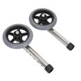 thumbnail image 1 of Walker Replacement Wheel Accessories, Walker Wheels Replacement Plastic Wheels Save Labour 2pcs Easy Installation  for the Elderly for Cement Surfaces for Daily, 1 of 7